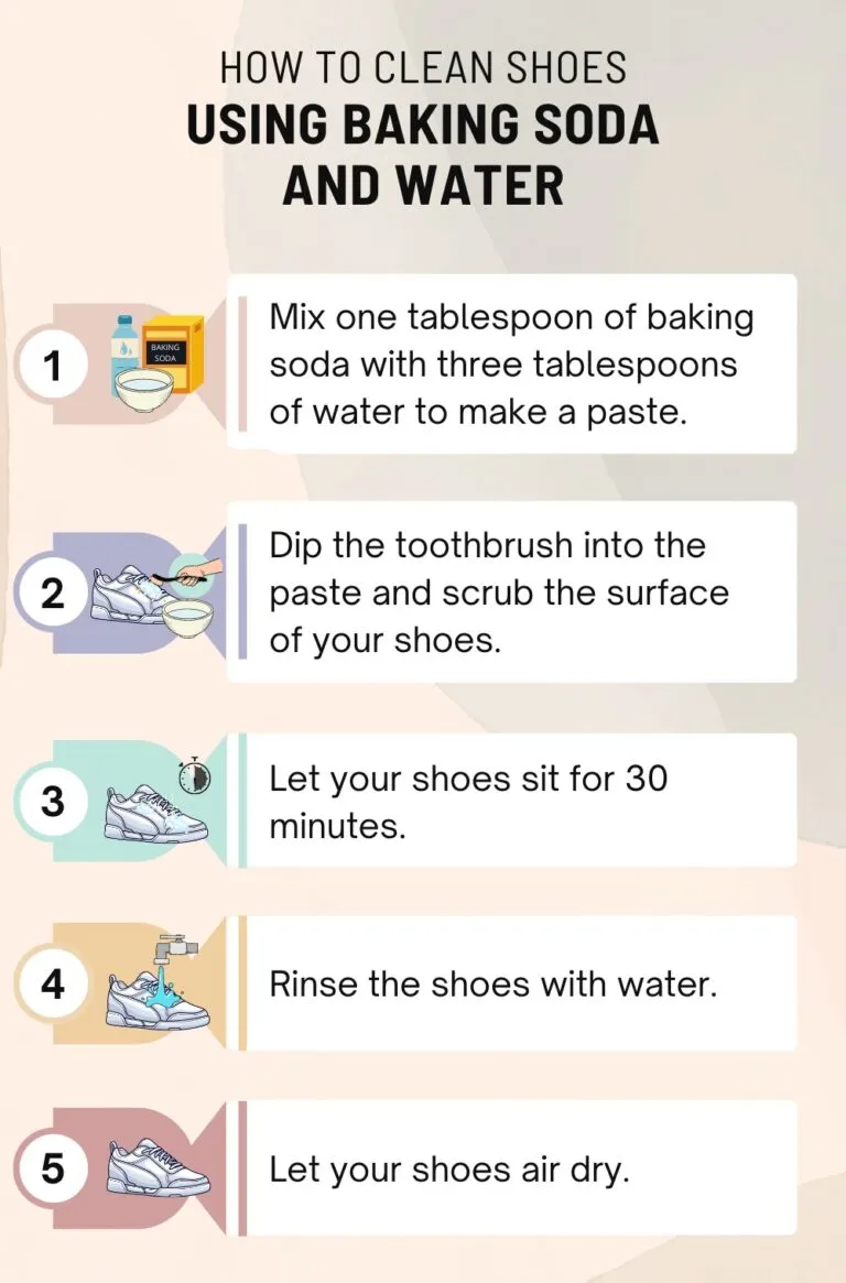 26920 scrubbing shoes with baking soda