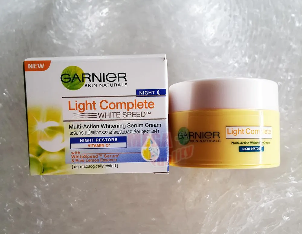 26921 before after garnier night cream